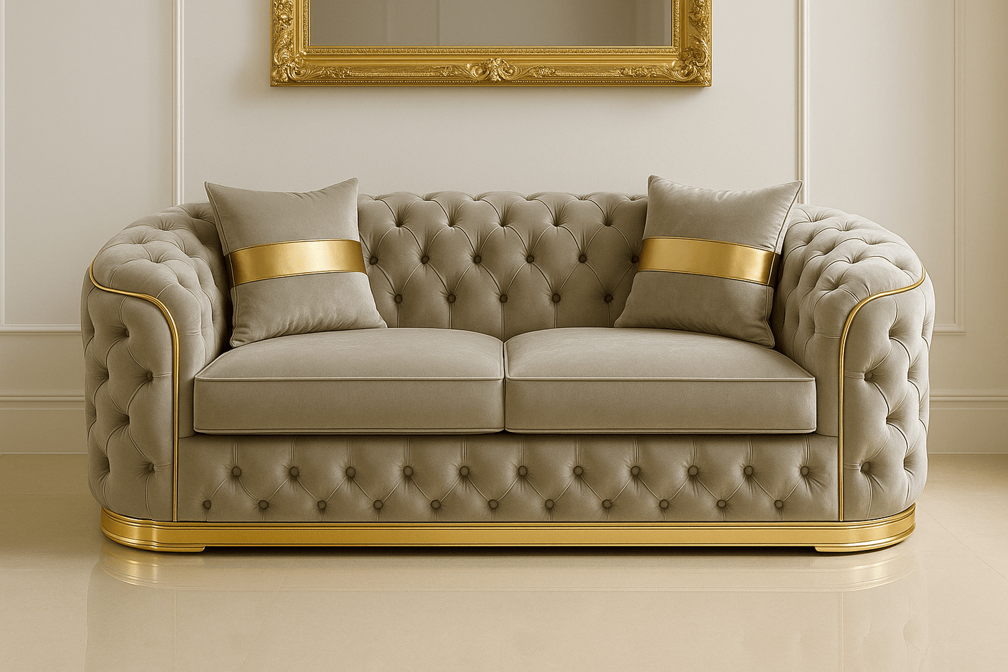 Chesterfield Custom Sofa Set – 2+3, 3+2+1, 3+3 & More