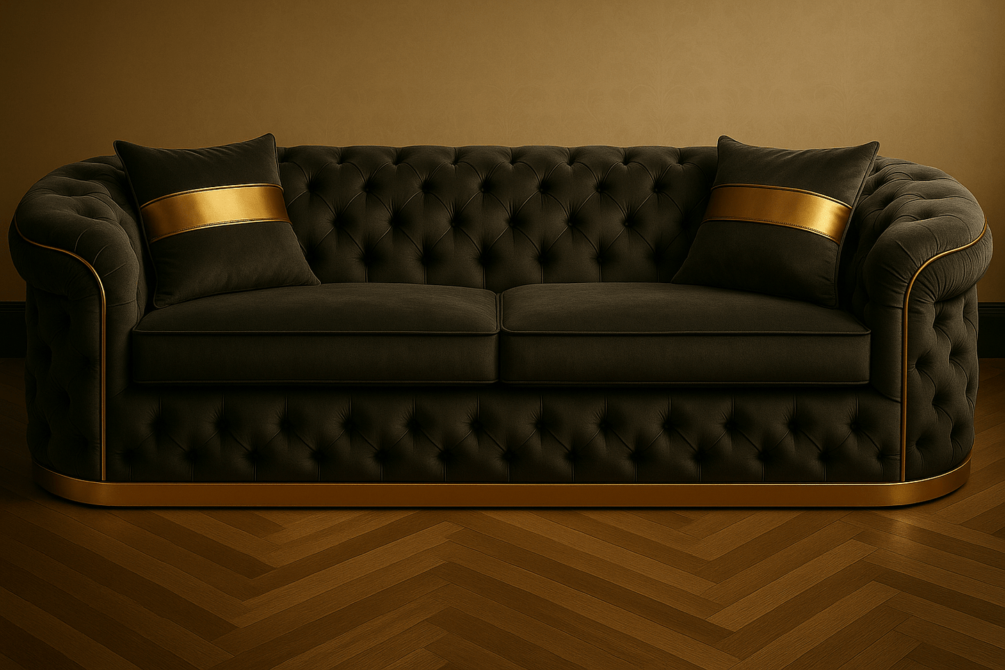 Chesterfield Custom Sofa Set – 2+3, 3+2+1, 3+3 & More