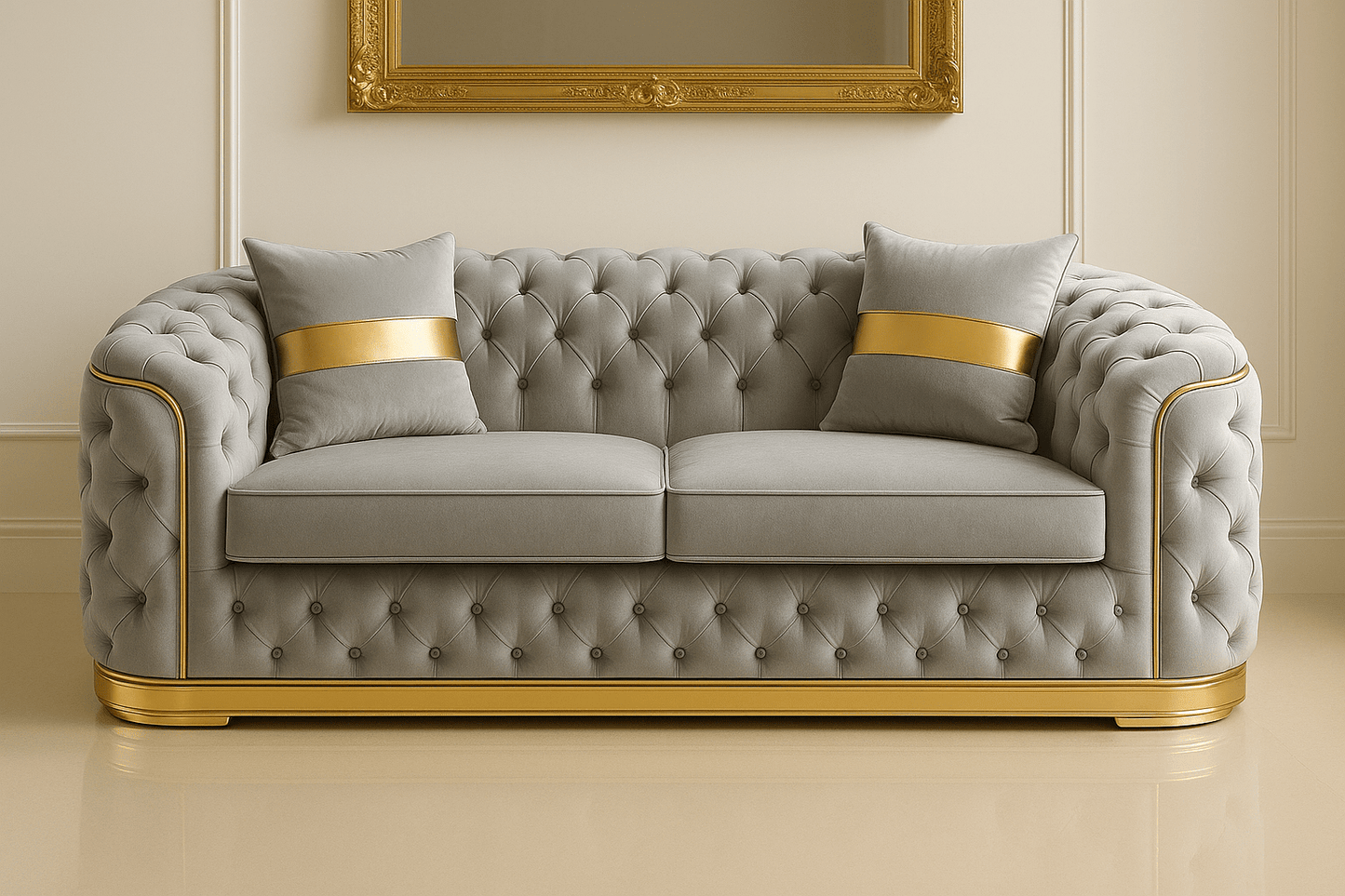 Chesterfield Custom Sofa Set – 2+3, 3+2+1, 3+3 & More