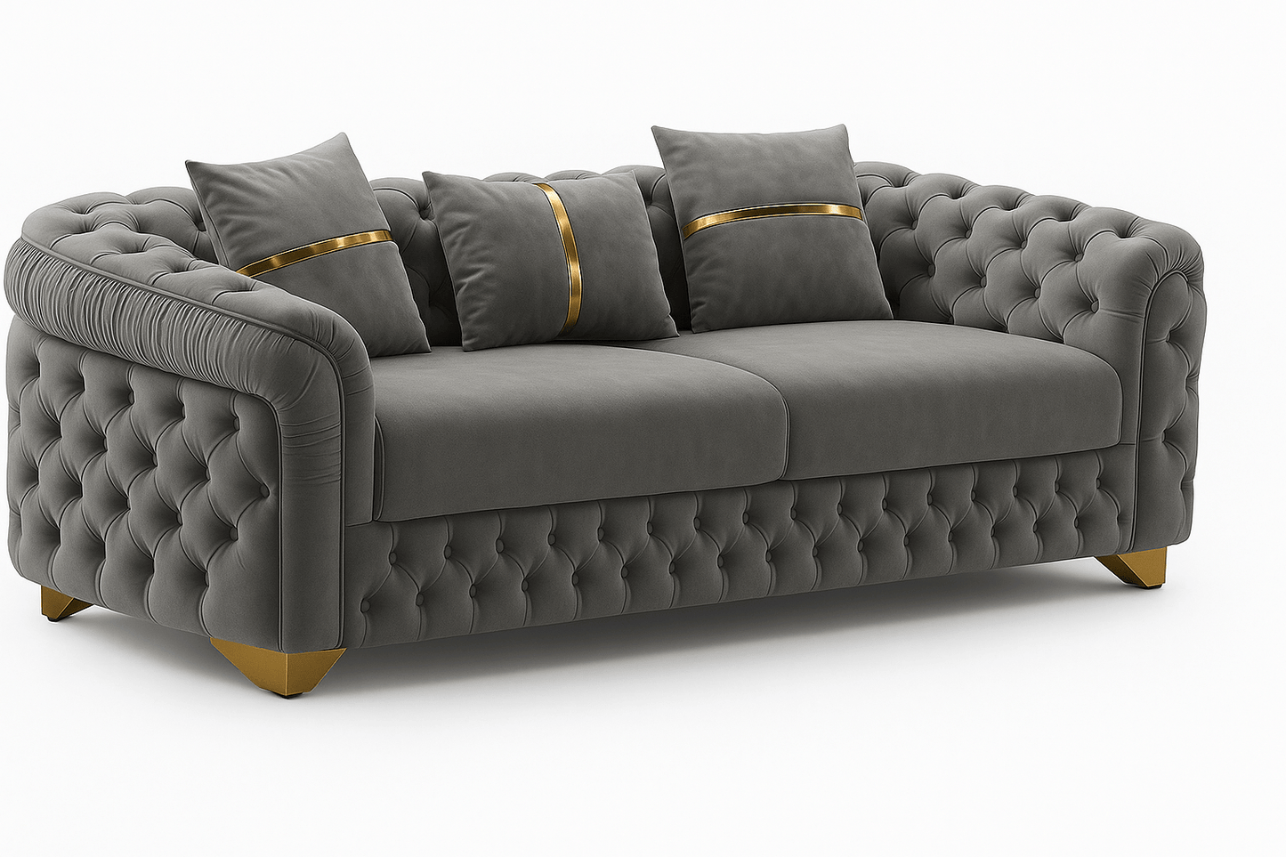 Chesterfield Custom Sofa Set – 2+3, 3+2+1, 3+3 & More