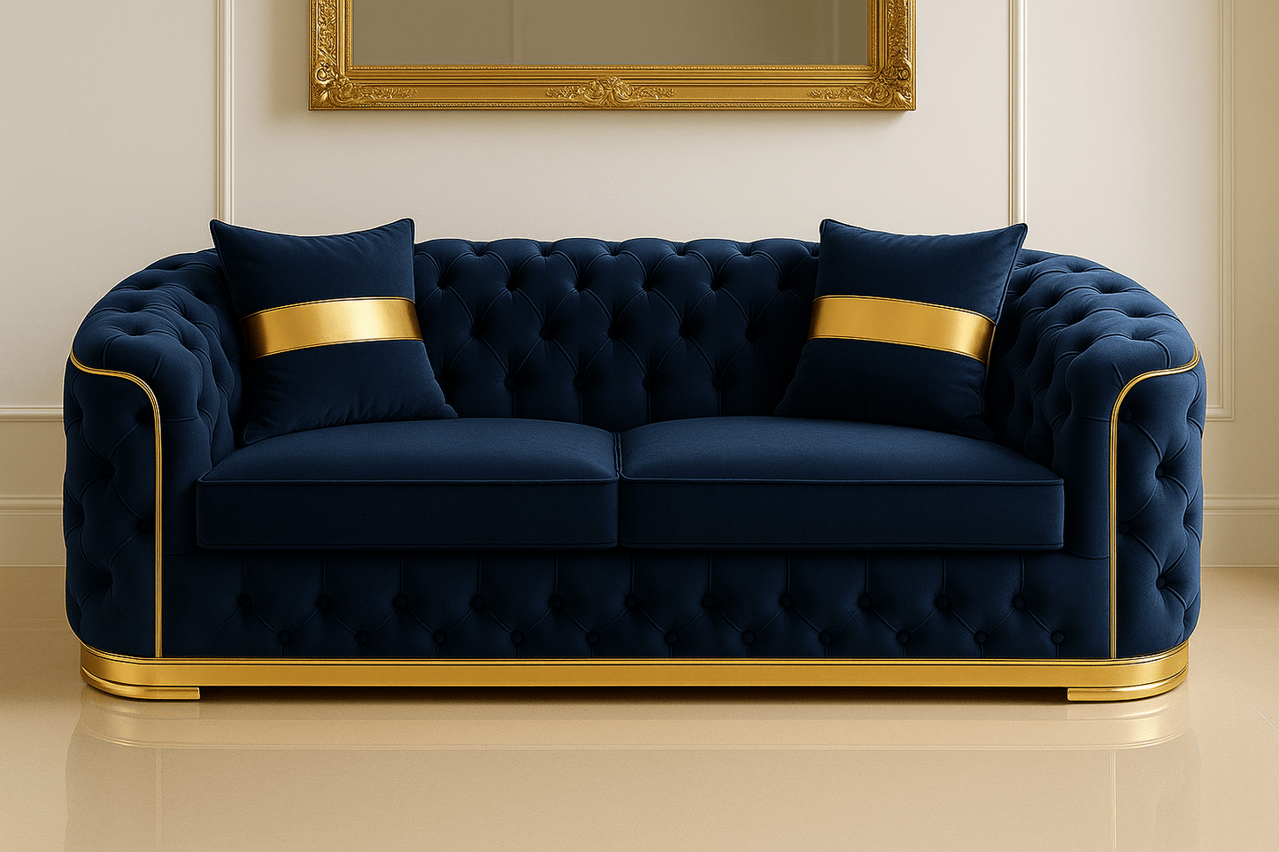 Chesterfield Custom Sofa Set – 2+3, 3+2+1, 3+3 & More