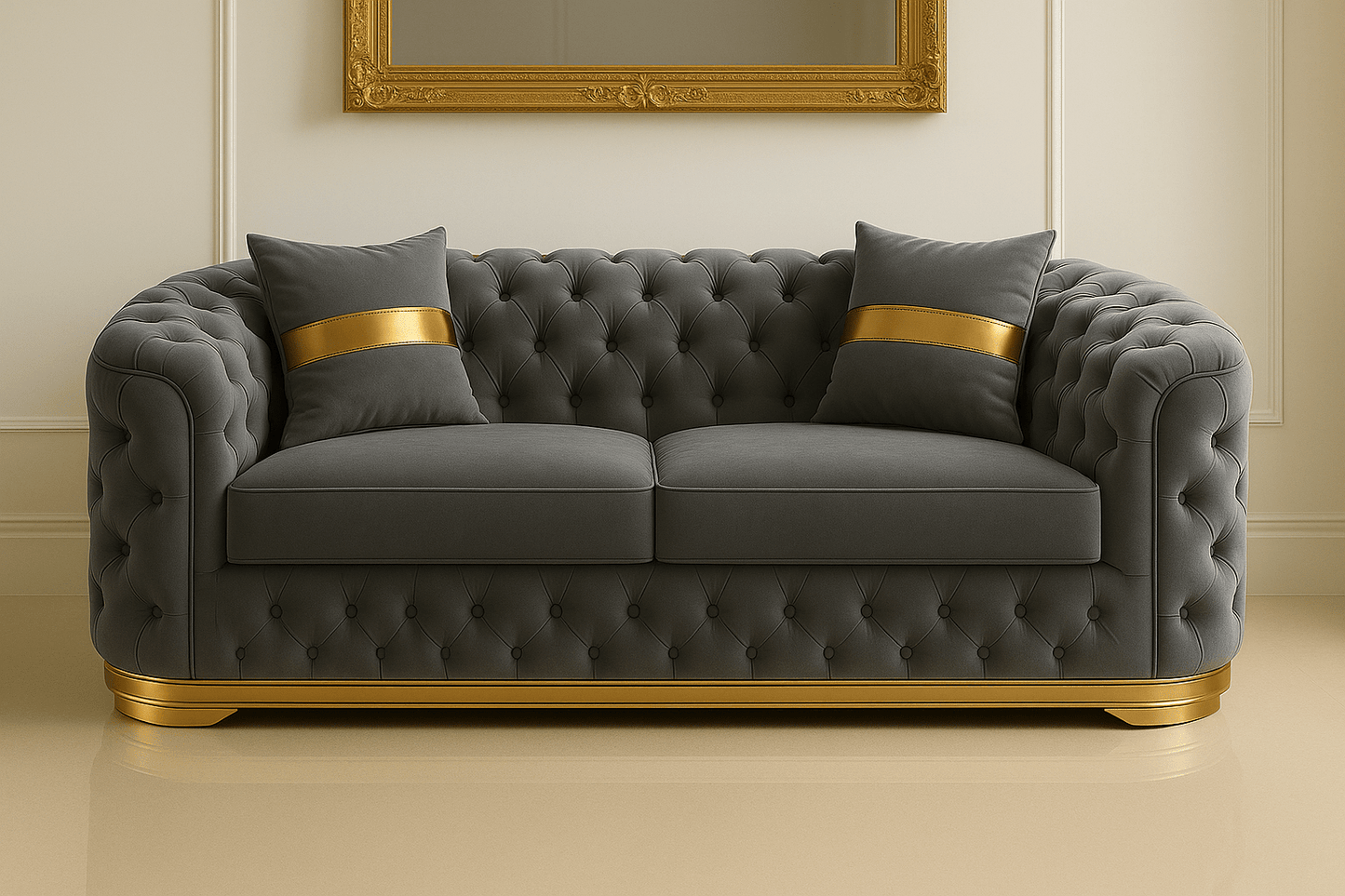 Chesterfield Custom Sofa Set – 2+3, 3+2+1, 3+3 & More