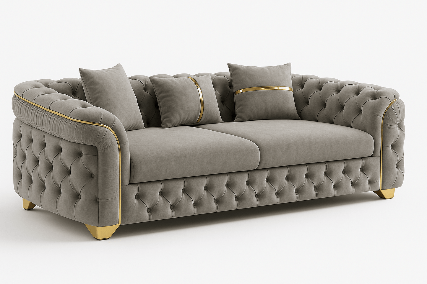 Chesterfield Custom Sofa Set – 2+3, 3+2+1, 3+3 & More